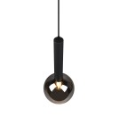 Pendant lamps - TRIO CLAYTON Pendant E27 1x28W Dimmable Black 310300132 - product 3