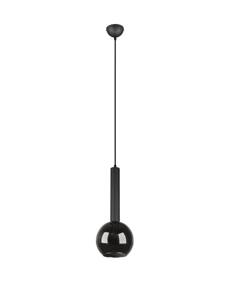 Pendant lamps - TRIO CLAYTON Pendant E27 1x28W Dimmable Black 310300132 - product kolory-swiatla.pl 4