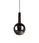 Pendant lamps - TRIO CLAYTON Pendant E27 1x28W Dimmable Black 310300132 - product 5