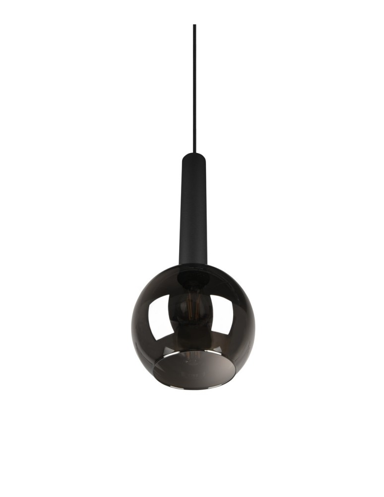 Pendant lamps - TRIO CLAYTON Pendant E27 1x28W Dimmable Black 310300132 - product kolory-swiatla.pl 5