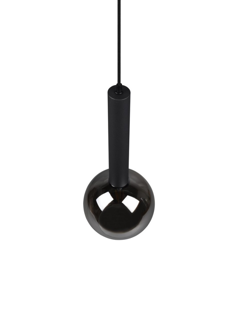 Pendant lamps - TRIO CLAYTON Pendant E27 1x28W Dimmable Black 310300132 - product kolory-swiatla.pl 6