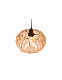 TRIO INGA Pendant E27 1x40W Dimmable Wood 312200136 - product 2
