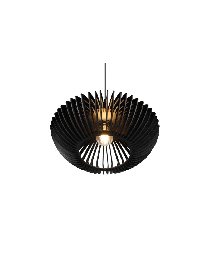 Pendant lamps - TRIO COLINO Pendant E27 1x40W Dimmable Black 315900132 - product kolory-swiatla.pl 3