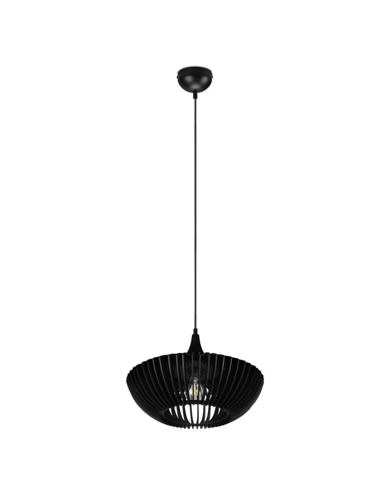 Pendant lamps - TRIO COLINO Pendant E27 1x40W Dimmable Black 315900132 - product kolory-swiatla.pl 4