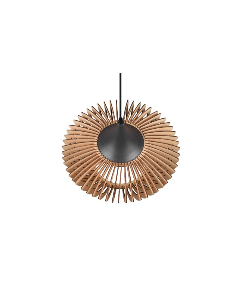 Pendant lamps - TRIO COLINO Pendant E27 1x40W Dimmable Anthracite 315900142 - product kolory-swiatla.pl 5