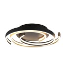Modern ceiling lamps - TRIO CAYA LED Ceiling 1x58W 2300-4000K 6800lm Dimmable Gold 641910208 - product 1