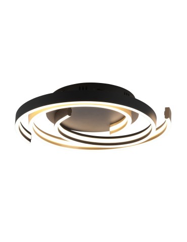 TRIO CAYA LED Ceiling 1x58W 2300-4000K 6800lm Dimmable Gold 641910208