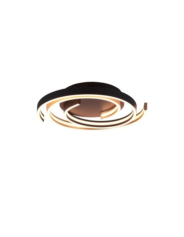 TRIO CAYA LED Ceiling 1x58W 2300-4000K 6800lm Dimmable Gold 641910208 - product 2