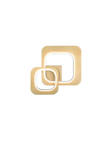 TRIO LUGO Sufitowa LED 1x28W 3000K 3400lm Ściemnialna czarny/złoty 642910280 - produkt 2