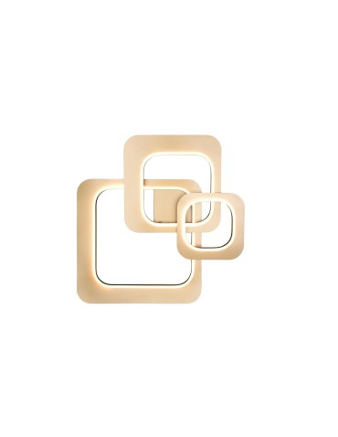 TRIO LUGO Sufitowa LED 1x50W 3000K 6150lm Ściemnialna czarny/złoty 642910380 - produkt 2