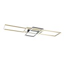 Modern ceiling lamps - TRIO IRVINE LED Ceiling 1x60W 3000 - 6500K 7100lm Dimmable Gold 620010408 - product 2