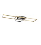Modern ceiling lamps - TRIO IRVINE LED Ceiling 1x60W 3000 - 6500K 7100lm Dimmable Gold 620010408 - product 5