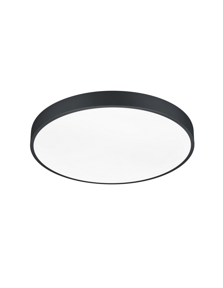 Ceiling lamps - TRIO WACO LED Ceiling 1x52W 2300-4000K 6200lm Dimmable Black 627415032 - product kolory-swiatla.pl 1