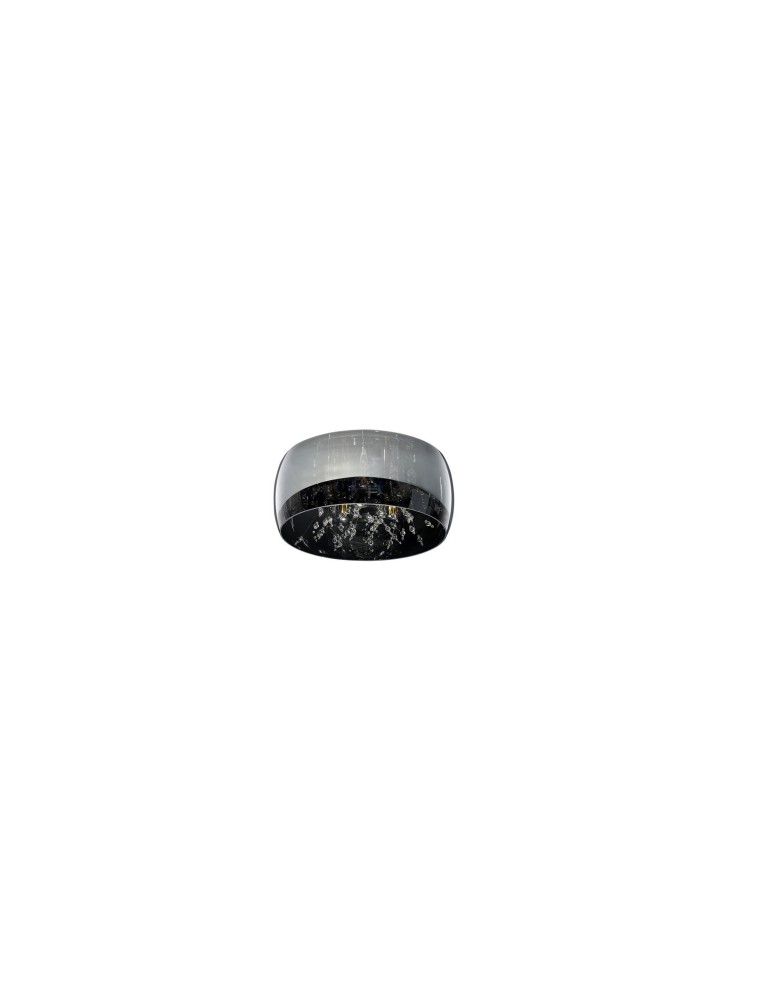 Ceiling lamps with crystals - TRIO CRYSTEL Ceiling E14 3x28W Dimmable Silver 616700306 - product kolory-swiatla.pl 2