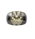 Ceiling lamps with crystals - TRIO CRYSTEL Ceiling E14 5x28W Dimmable Silver 616700506 - product 1