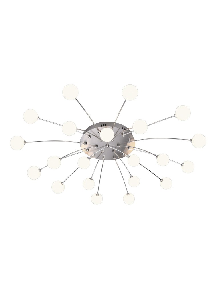 Modern ceiling lamps - TRIO BULLET LED Ceiling 21x1W 3000K 170lm Dimmable Silver 641412107 - product kolory-swiatla.pl 1