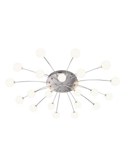 TRIO BULLET Sufitowa LED 21x1W 3000K 170lm Ściemnialna srebrny 641412107