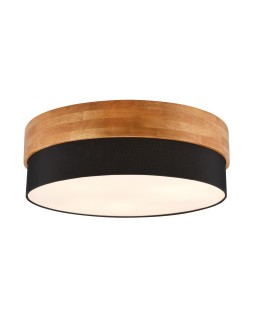 TRIO SEASONS Sufitowa E27 3x40W Ściemnialna srebrny 611500302