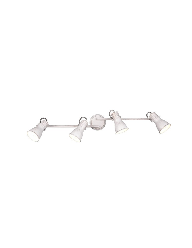 Spotlight ceiling lamps - TRIO STEAM Spotlight E14 4x25W Dimmable White 813400427 - product kolory-swiatla.pl 2
