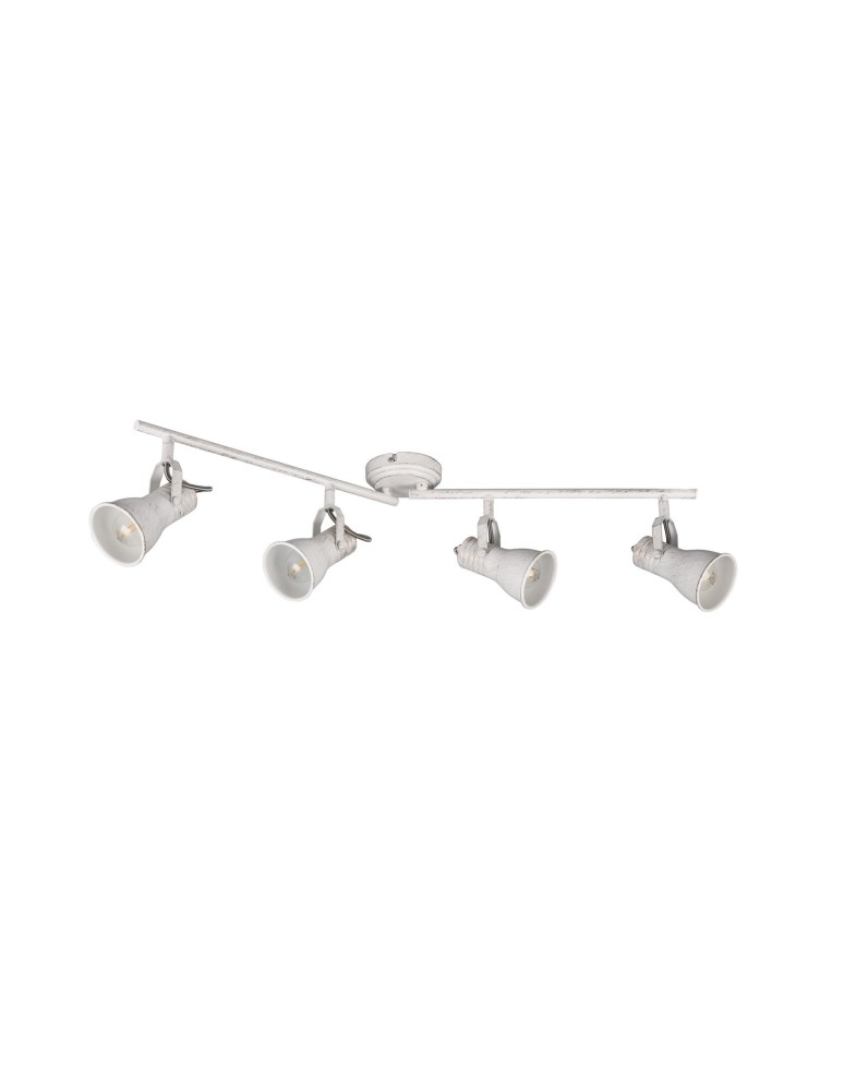 Spotlight ceiling lamps - TRIO STEAM Spotlight E14 4x25W Dimmable White 813400427 - product kolory-swiatla.pl 3