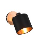 Product categories - TRIO TOMMY Spotlight E14 1x28W Dimmable Wood R81331030 - product 1