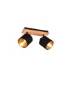 TRIO TOMMY Reflektor E14 2x28W Ściemnialna drewno R81332030