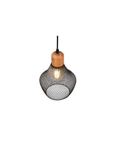 TRIO VALERIA Pendant E27 1x40W Dimmable Black R31281032 - product 2