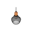 Pendant lamps - TRIO VALERIA Pendant E27 1x40W Dimmable Black R31281032 - product 5