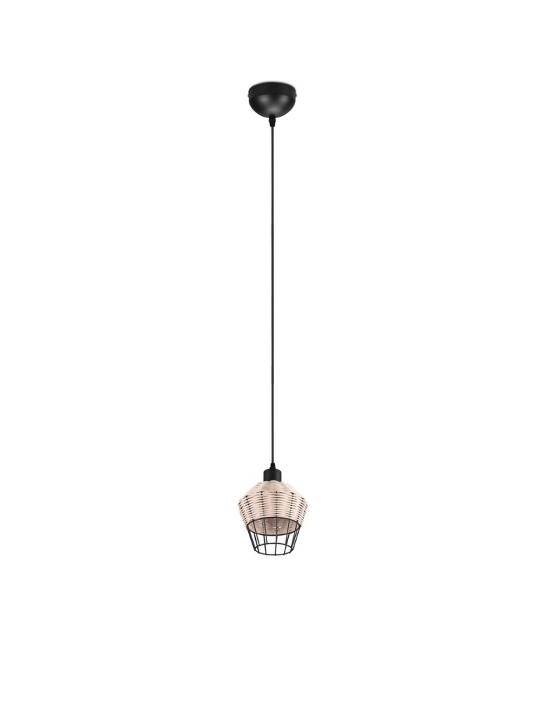 Pendant lamps - TRIO BORKA Pendant E27 1x40W Dimmable Wood R31261036 - product kolory-swiatla.pl 4
