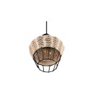 Pendant lamps - TRIO BORKA Pendant E27 1x40W Dimmable Wood R31261036 - product 6