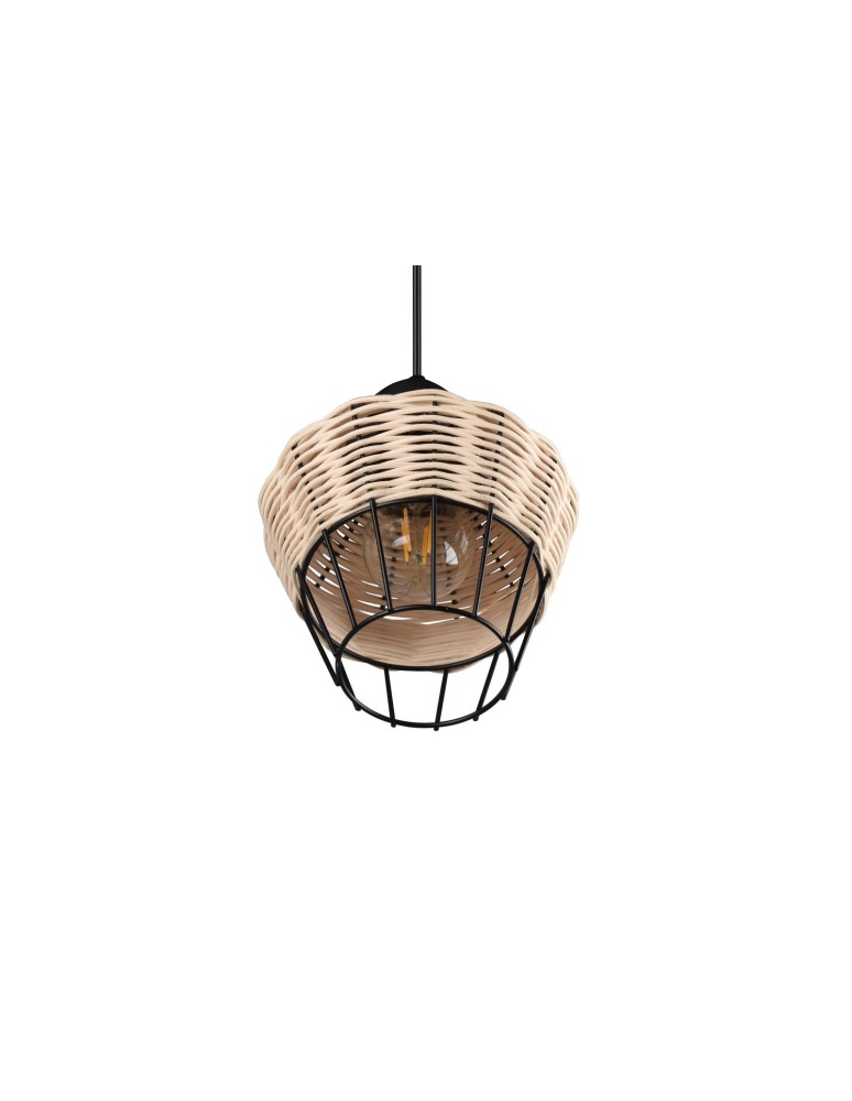 Pendant lamps - TRIO BORKA Pendant E27 1x40W Dimmable Wood R31261036 - product kolory-swiatla.pl 6