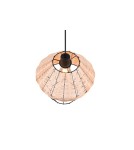 Pendant lamps - TRIO BORKA Pendant E27 1x40W Dimmable Wood R31261936 - product 2