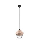 Pendant lamps - TRIO BORKA Pendant E27 1x40W Dimmable Wood R31261936 - product 4