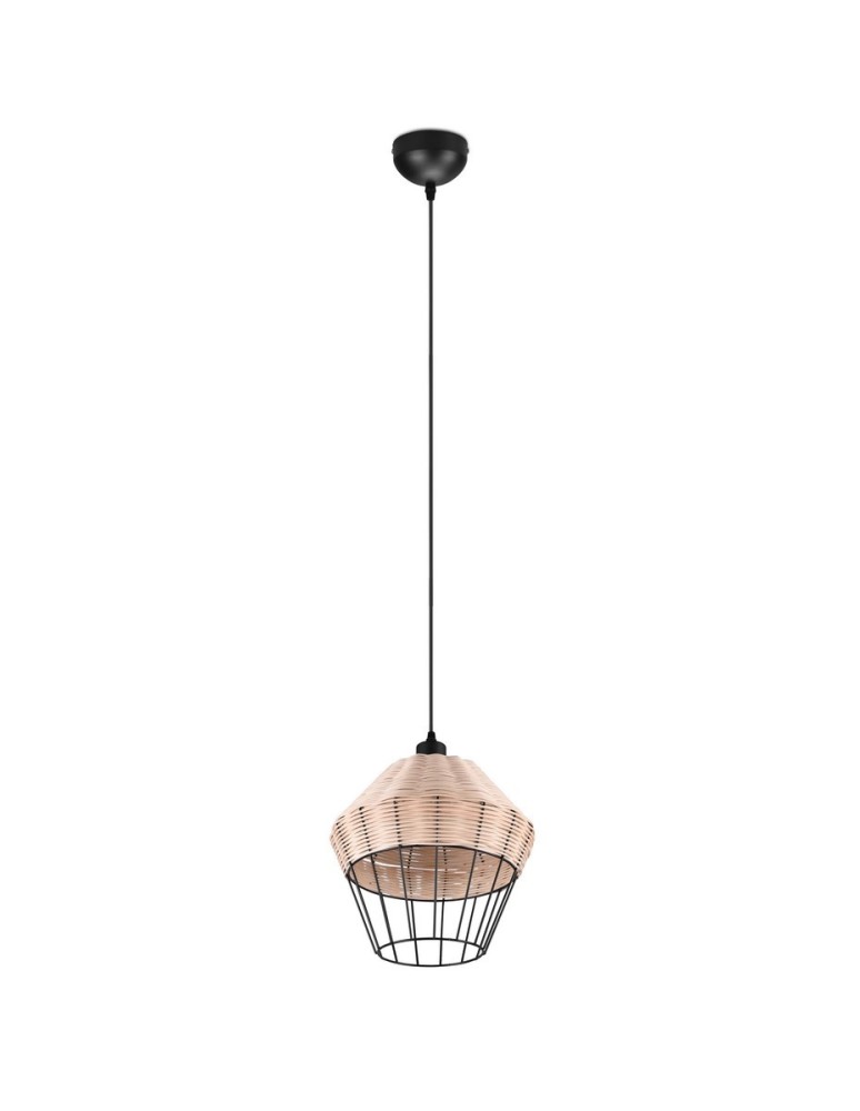 Pendant lamps - TRIO BORKA Pendant E27 1x40W Dimmable Wood R31261936 - product kolory-swiatla.pl 4