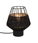 Boho table lamps - TRIO BORKA Table E27 1x40W black R51261002 - product 1