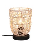 Boho table lamps - TRIO LOVIS Table E27 1x40W wood R51141036 - product 1