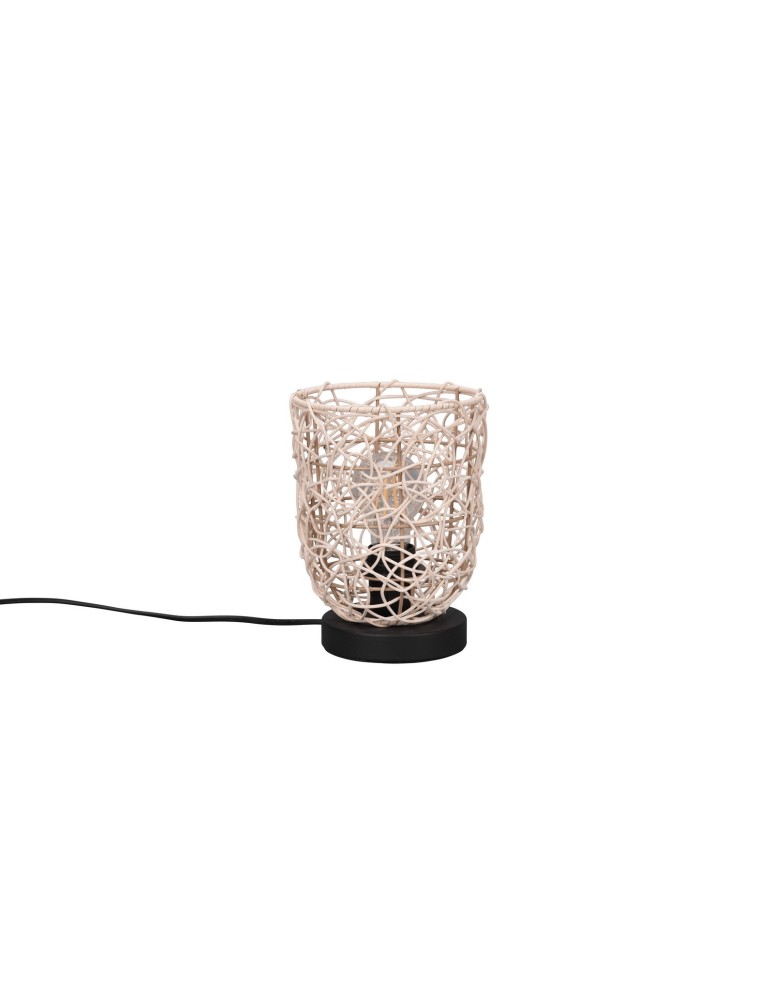 Boho table lamps - TRIO LOVIS Table E27 1x40W wood R51141036 - product kolory-swiatla.pl 2