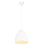 Pendant lamps - TRIO TILDA Pendant E27 1x40W Dimmable white R30661031 - product 1