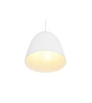 Pendant lamps - TRIO TILDA Pendant E27 1x40W Dimmable white R30661031 - product 2