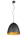 TRIO TILDA Wisząca E27 1x40W Ściemnialna czarny/złoty R30661980