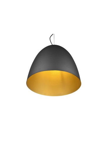 TRIO TILDA Wisząca E27 1x40W Ściemnialna czarny/złoty R30661980 - produkt 2