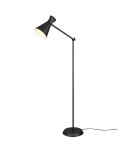 Broken floor lamps - TRIO ENZO Floor E27 1x10W black R40781032 - product 1