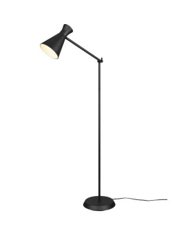 TRIO ENZO Podłogowa E27 1x10W czarny R40781032