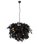Pendant lamps - TRIO LEAVY Pendant E14 4x28W Dimmable Black R10464032 - product 1