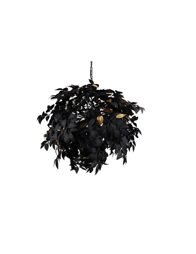 Pendant lamps - TRIO LEAVY Pendant E14 4x28W Dimmable Black R10464032 - product kolory-swiatla.pl 6