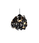 Pendant lamps - TRIO LEAVY Pendant E27 1x28W Dimmable Black R10461932 - product 2