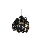 Pendant lamps - TRIO LEAVY Pendant E27 1x28W Dimmable Black R10461932 - product 5