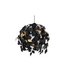 Pendant lamps - TRIO LEAVY Pendant E27 1x28W Dimmable Black R10461932 - product 6