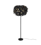 Floor lamps - TRIO LEAVY Floor E14 3x28W black R40463032 - product 2