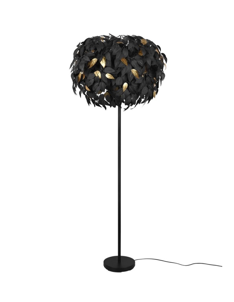 Floor lamps - TRIO LEAVY Floor E14 3x28W black R40463032 - product kolory-swiatla.pl 2